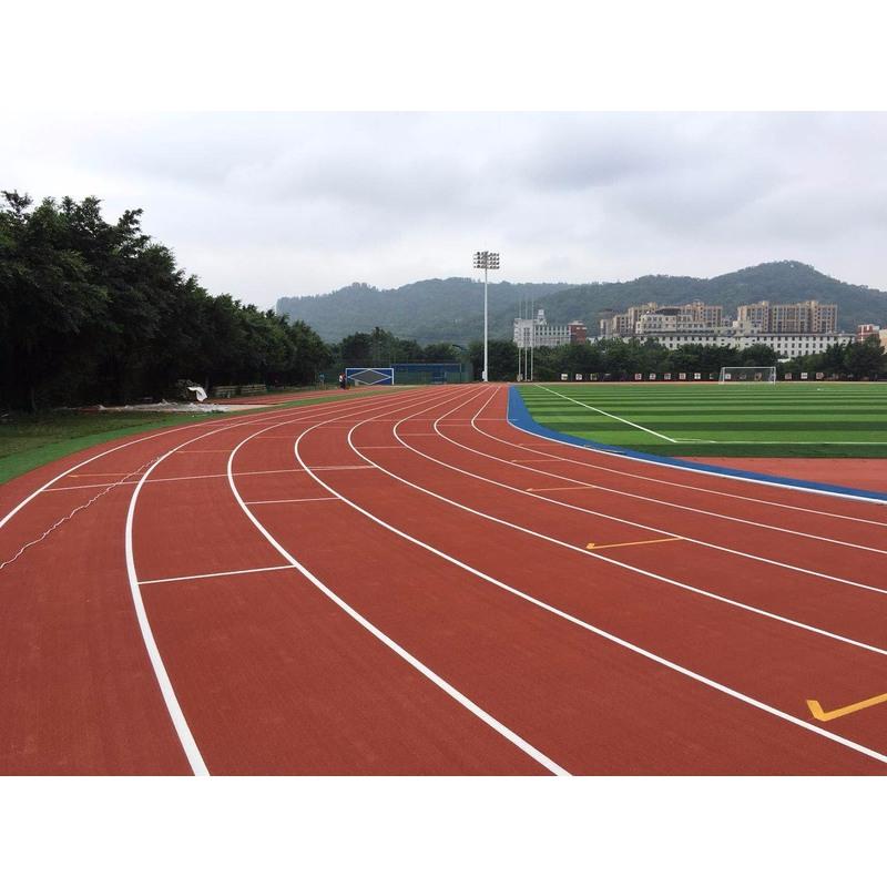 幼儿园橡胶地垫操场室外地胶塑胶地板塑胶跑道小区地胶板户外地垫epdm