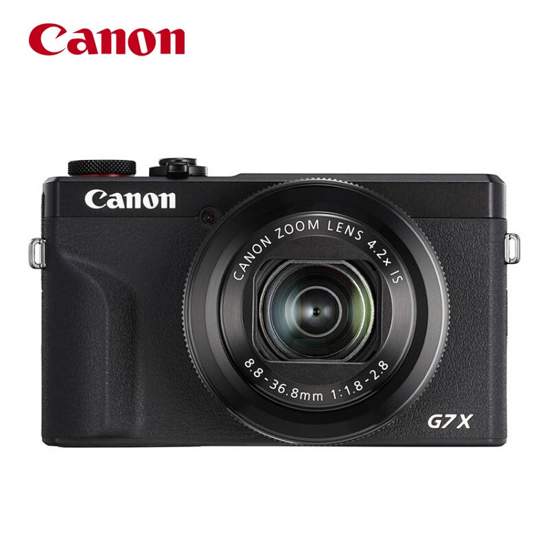 佳能(Canon)PowerShot G7 X Mark III 【黑色】扫街旅拍套装