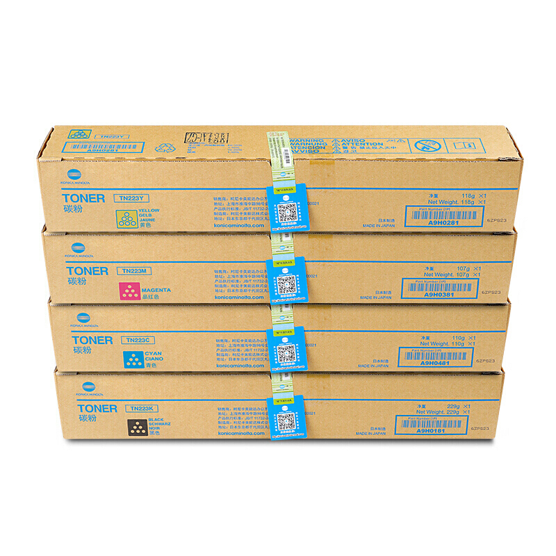 柯尼卡美能达 KONICA MINOLTA TN223M-L标准容量红粉 (适用C226/C266)