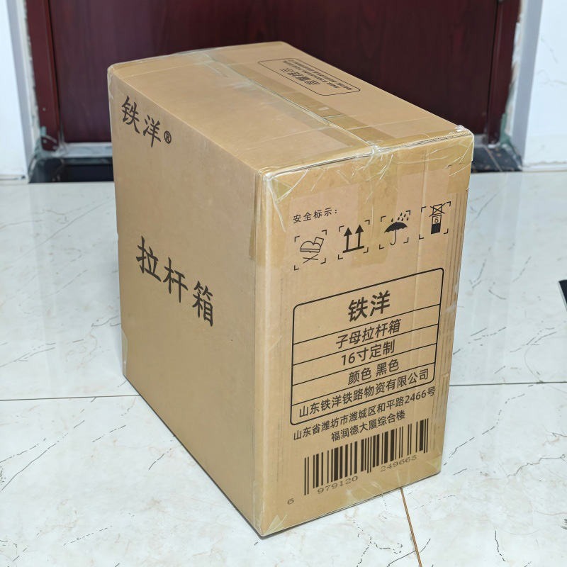 铁洋 子母拉杆箱 16寸定制 套高清大图