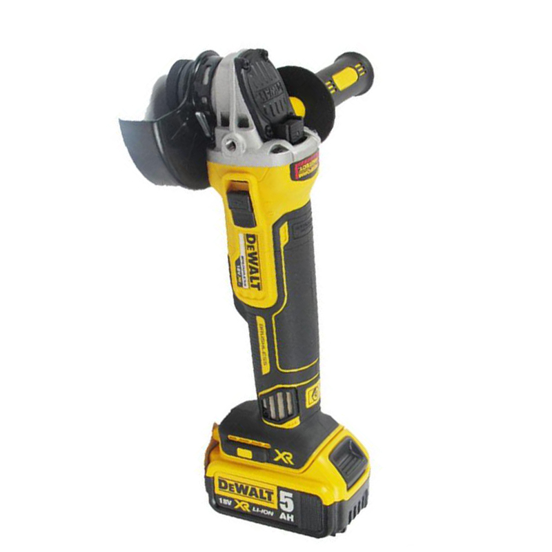 工具库 得伟DeWALT 20V锂电充电式无刷磁浮角磨机 单机 DCG405NT-A9