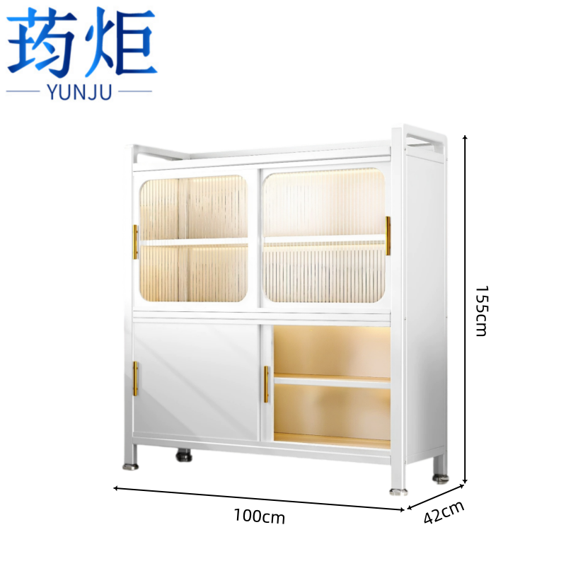 荺炬橱柜 5层白100cm 个