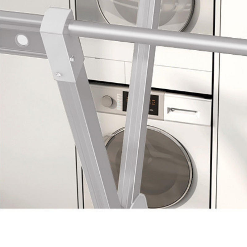 攸形 阳台晾衣架250*54*132cm个高清大图