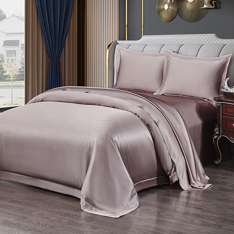 丝煌真丝四件套100%桑蚕丝绸被套床单重磅25姆米高档床上用品套件