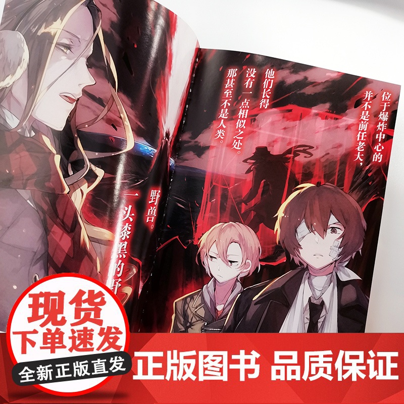 文豪野犬.6 太宰、中也、十五岁(“太宰和中也过去的故事”,超战斗漫画同名改编小说)高清大图