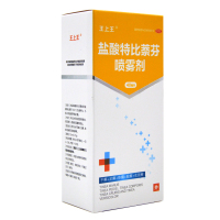 王上王 盐酸特比萘芬喷雾剂 40ml(15ml:0.15g) 用于治疗手癣、足癣、体癣、股癣及花斑癣等。