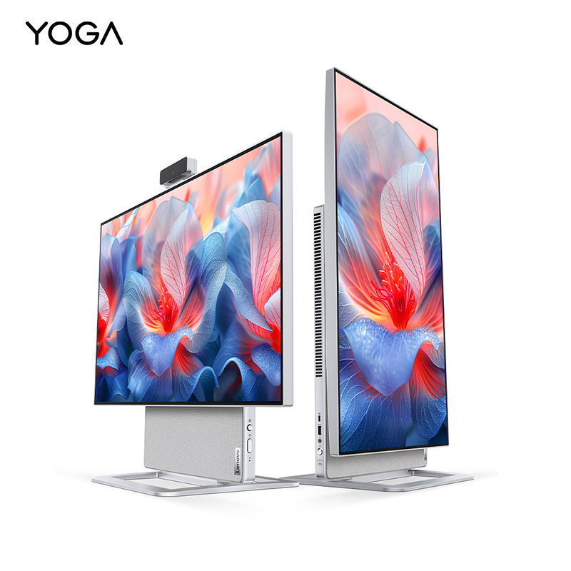 联想(Lenovo)YOGA 27高能AI一体电脑可旋转27英寸QHD屏 R7-8845HS 32G 1TSSD 集显 w11 官方标配高清大图