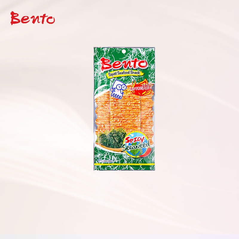 泰国进口特产 BENTO拌多乐海苔味鱿鱼片20G 手撕鱿鱼片辣条零食
