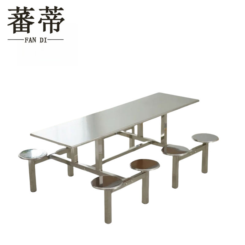 蕃蒂连体餐桌8人位套高清大图