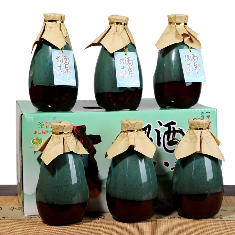 圣塔黄酒/米酒 绍兴黄酒绍兴花雕绍酒十八年陈酿出口