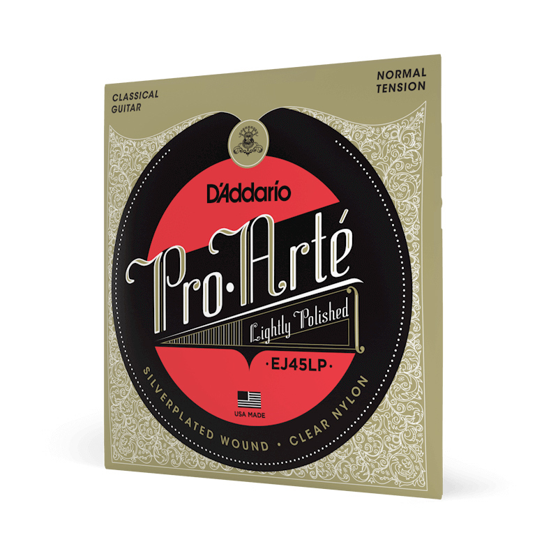 达达里奥(D’Addario) EJ45LP美国进口古典吉他琴弦 镀银铜丝缠绕复合弦芯套弦 标准张力