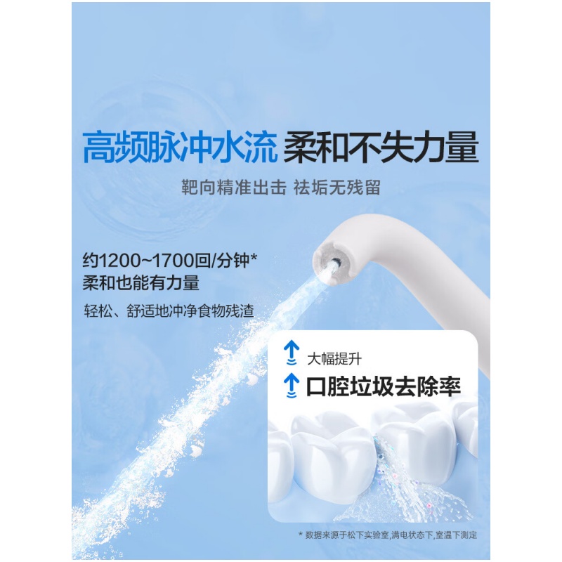 松下(Panasonic)冲牙器 EW-DJ33-W405 白色(单位:台)高清大图
