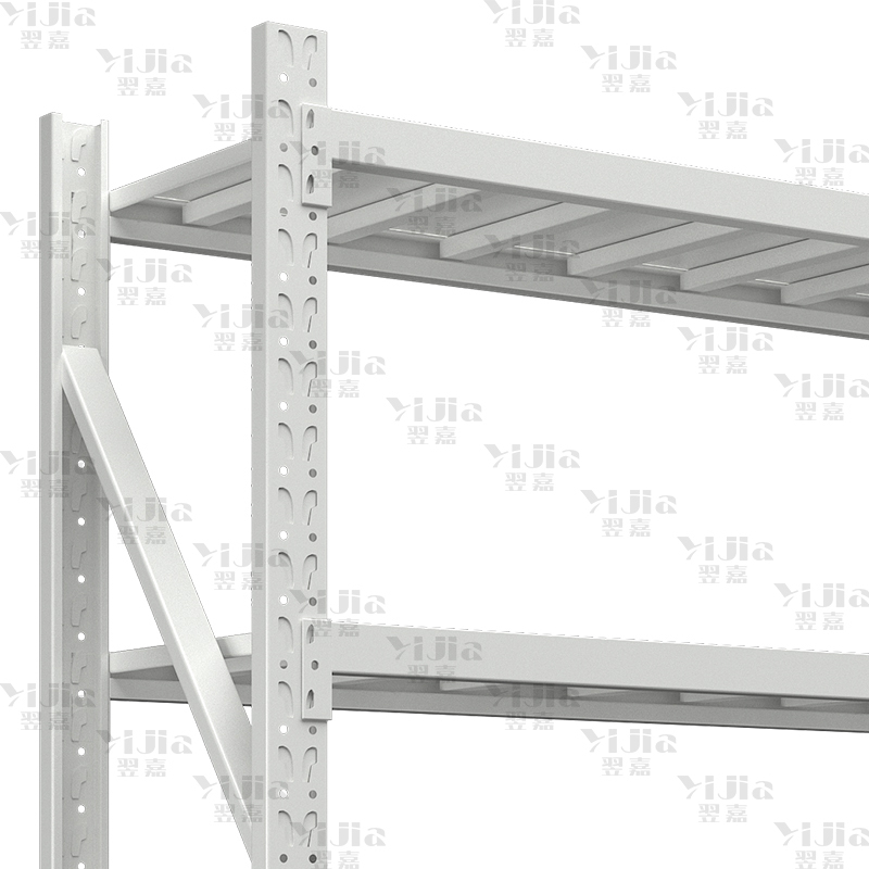 翌嘉 仓储货架库房置物架重型货架灰白色主架1500*600*2000mm/500kg