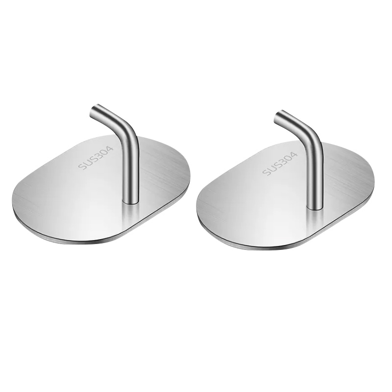 LONMATE 不锈钢挂钩免打孔 10个组 一个高清大图