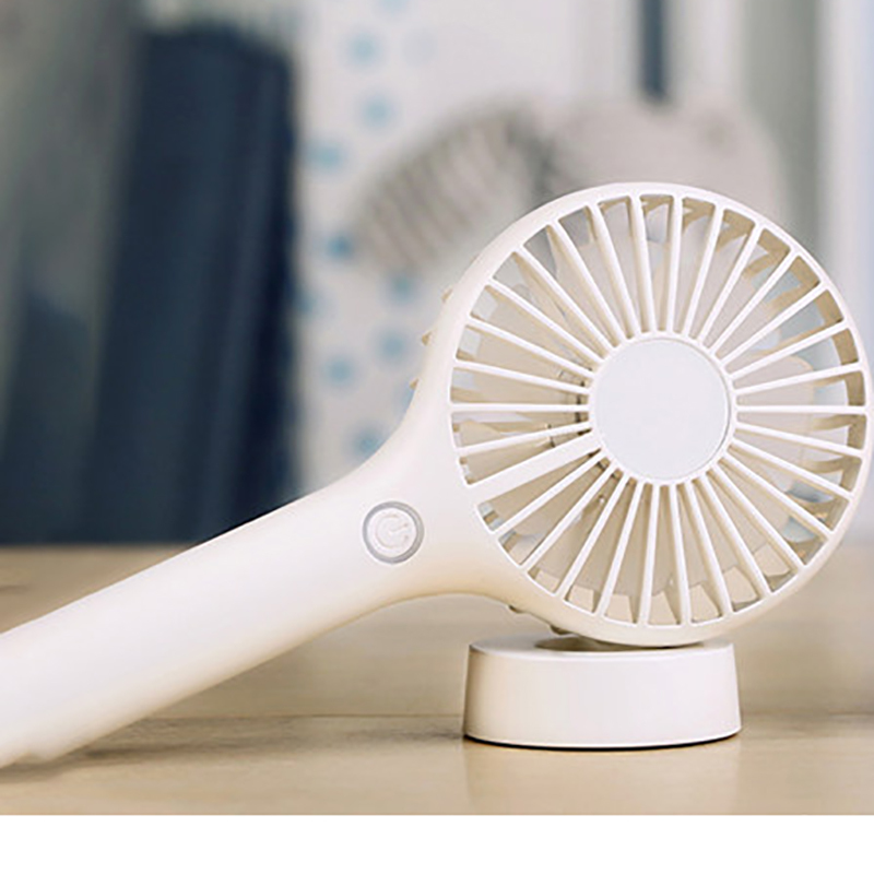 美的tde05ca手持小风扇usb桌面迷你充电型可爱便携手拿夏天床上网红