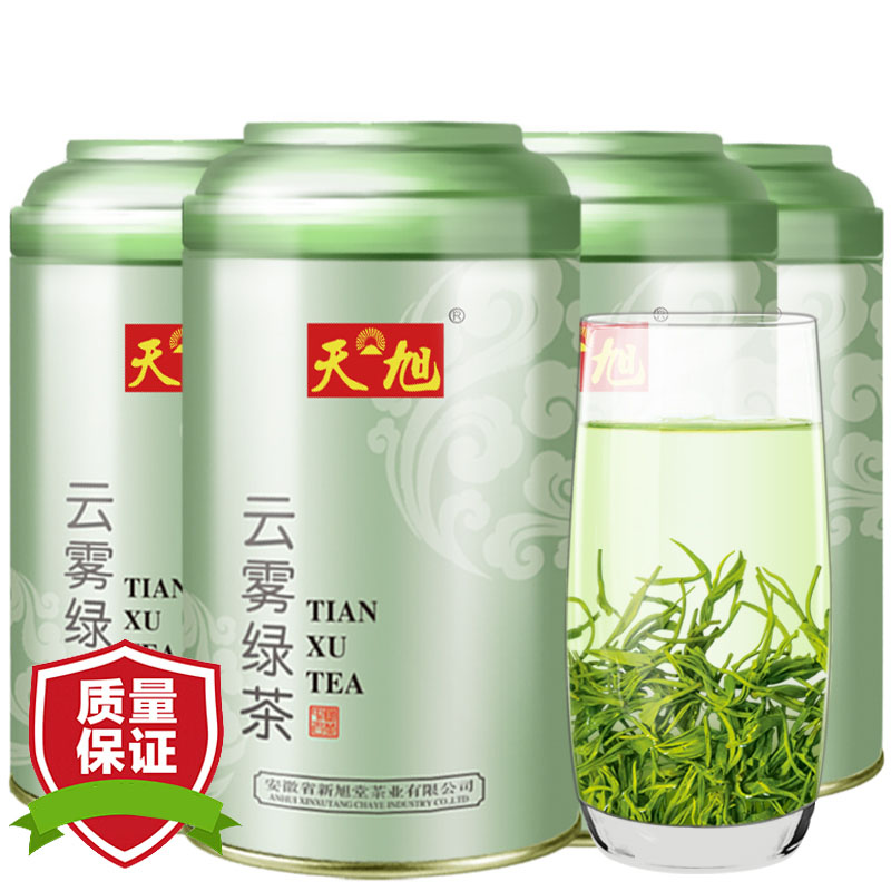 天旭绿茶茶叶高山绿茶新茶春茶日照充足云雾绿茶罐装自己喝的500g