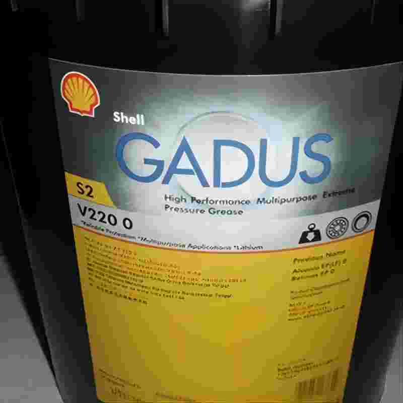 壳牌润滑脂佳度gaduss2v220grease018kg桶