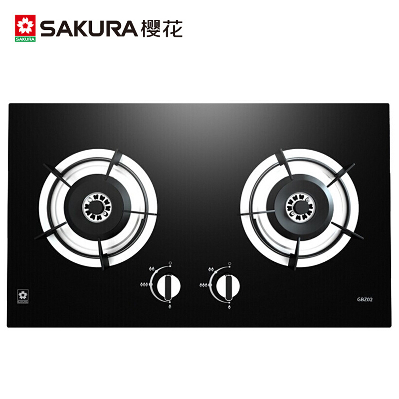 樱花sakura燃气灶天然气42kw大火力液化气双灶嵌入式台式两用家用煤气