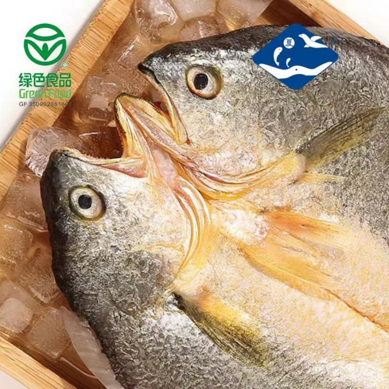 夏威绿色食品3条200-240g/条黄鱼鲞生鲜大黄鱼黄花鱼预制菜三去