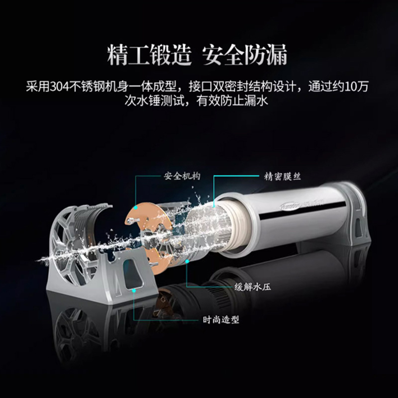 汉斯顿/Hunsdon净水器全屋别墅大流量前置管道过滤中央自来水过滤2200CT高清大图