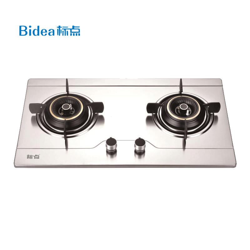 标点Bidea 燃气灶JZY-BD211B 台嵌两用不锈钢面板煤气灶具 液化气