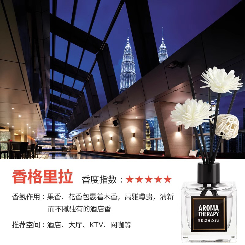 【补贴10%】栀子花香薰家用室内持久留香卧室女生淡香水卫生间除臭空气清新剂 【1瓶装】香格里拉