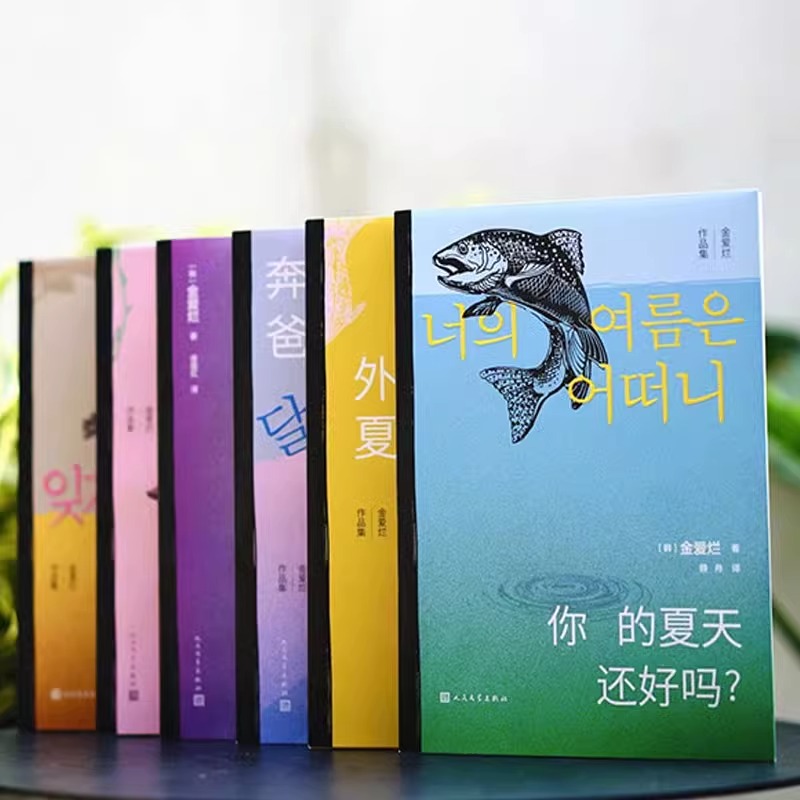 金爱烂作品集6册你的夏天还好吗奔跑吧爸爸滔滔生活 韩国文学小说 金爱烂作品集6册你的夏天还好吗奔跑吧爸爸滔滔生活外面是夏天我