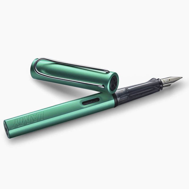 凌美(LAMY)Al-star恒星系列钢笔蓝绿色F尖
