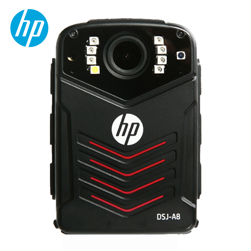 惠普(HP)DSJ-A8执法记录仪对讲机 (128G 1296P高清红外夜视现场记录仪)