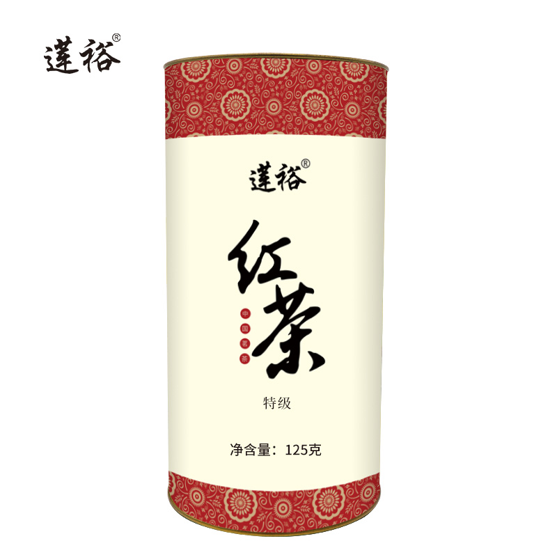 莲裕红茶特级125克桶高清大图