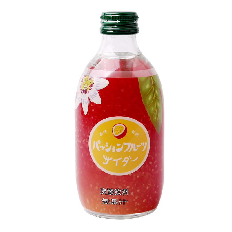 日本进口 友傑 百香果味汽水 300ml*5瓶