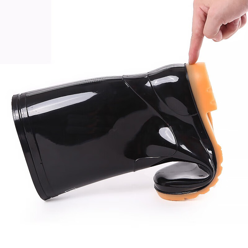 耐嘉(NAI JIA) 防滑雨鞋 雨靴 中筒防水鞋户外耐磨 可定制 1双高清大图