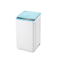 奇帅/Qishuai XQB45-455 4.5公斤带热烘干脱水家用全自动婴儿儿童宝宝迷你小型波轮洗衣机 星光蓝