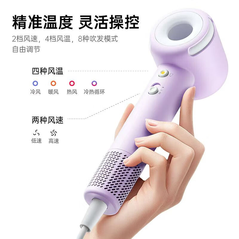 康夫高速电吹风F16紫随机颜色高清大图