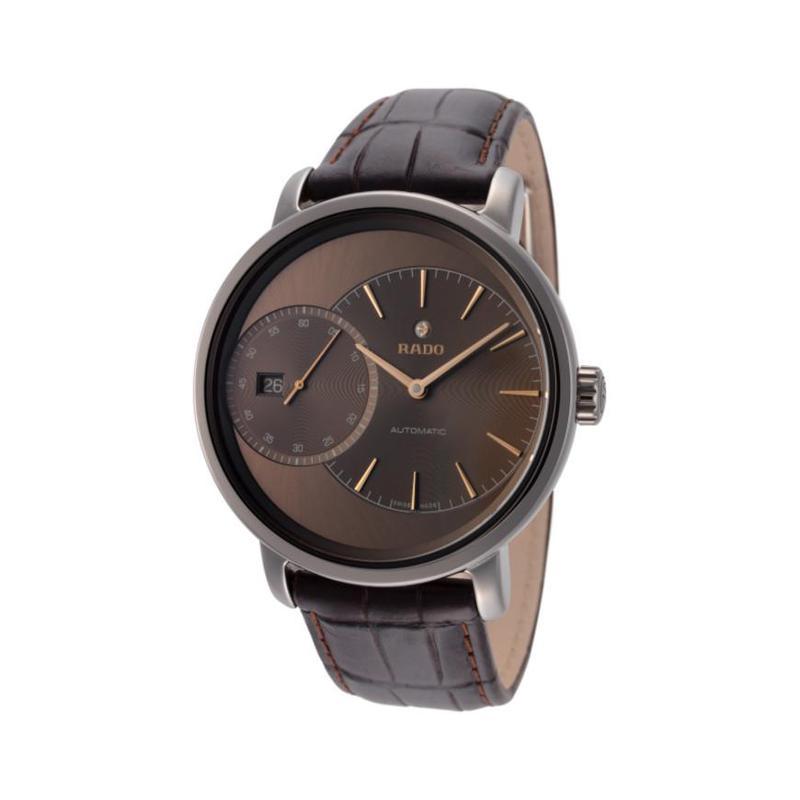 rado雷达皮衣男士 自动机械表男 商务休闲 时尚百搭 运动防水男士腕表