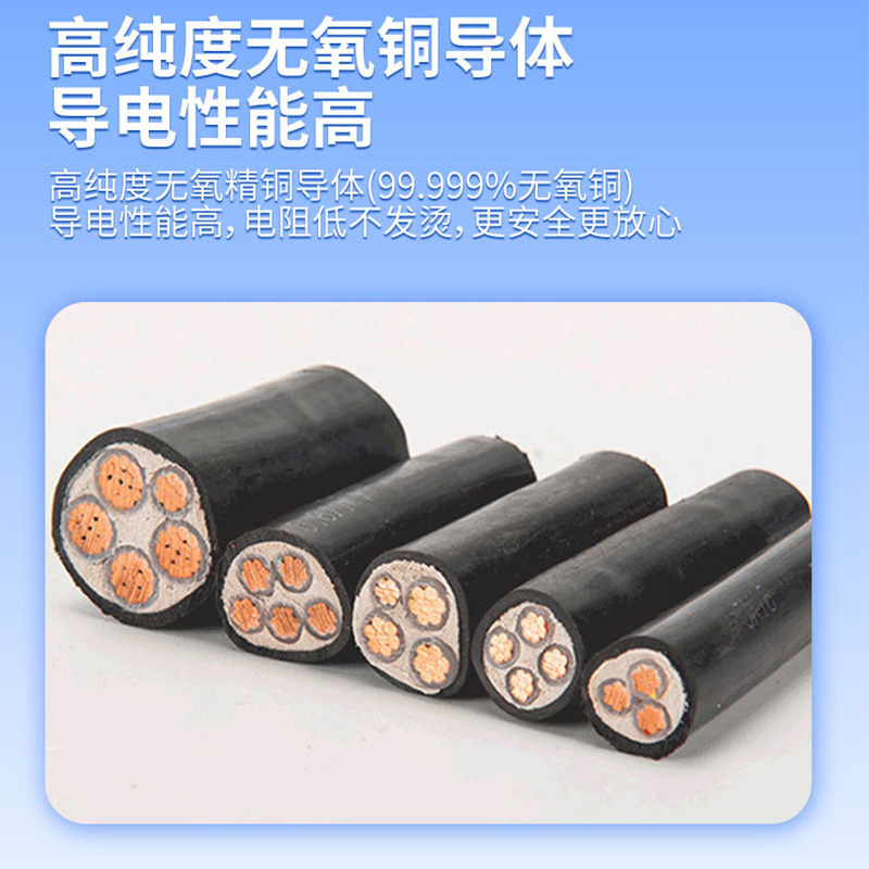 盛盛 铜芯电缆YJV4*25+1*16 米高清大图