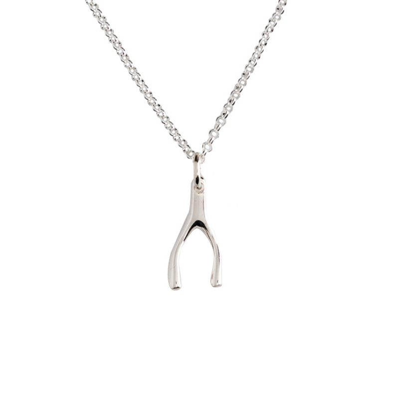 Lily Charmed 英国设计师品牌 金色许愿骨项链 纯手工打造 项链 锁骨链 金色高清大图