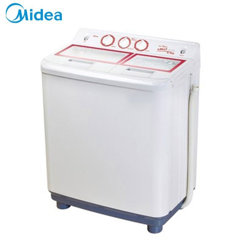 美的(Midea) MP80-DS805 8公斤 大容量双缸洗衣机(灰白