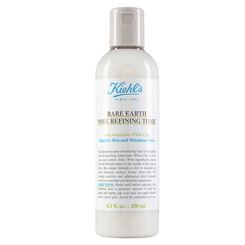 科颜氏(Kiehl’s)亚马逊白泥净致爽肤水 250ml 补水 保湿 控油