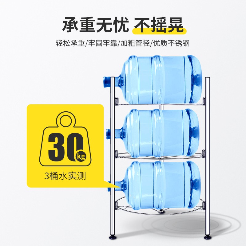 厨房置物架不锈钢落地式锅具转角收纳架台面多层放锅架子家用大全收纳层架 三维工匠高清大图
