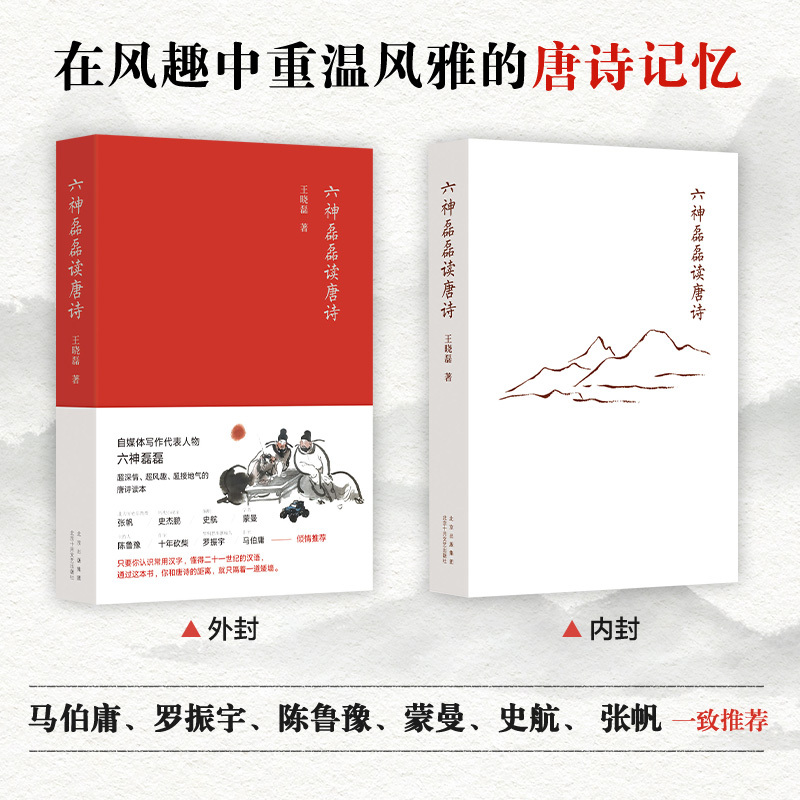 [正版] 六神磊磊读唐诗 南北朝末期到唐朝的四百年历史 打破了时间和空间上的限 制 中国当代随笔诗歌诗词赏析精彩解读自媒