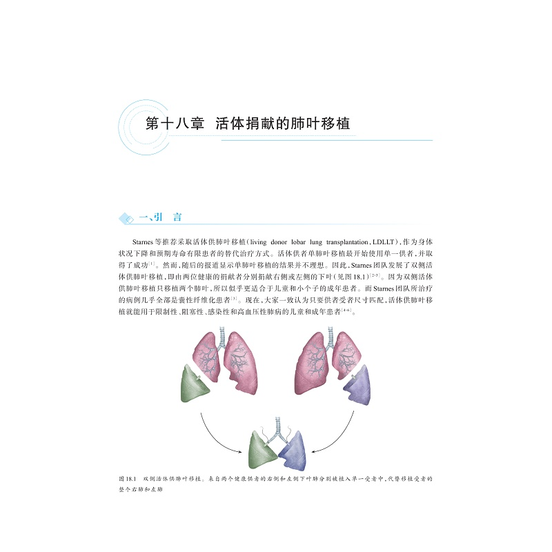 醉染图书肺移植 理论与实践9787308205832高清大图