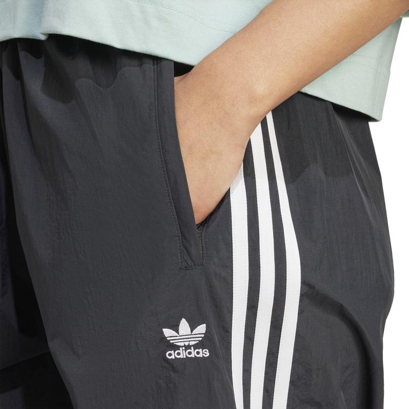 Adidas/阿迪达斯高弹力运动长裤女宽松工装风束脚裤户外休闲三 st