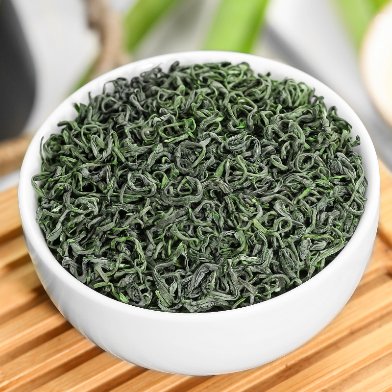 茗日红 高山云雾绿茶 新茶上市 明前浓香型绿茶茶叶 散装罐装250g