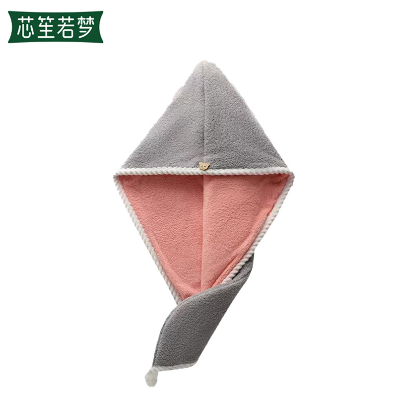 芯笙若梦 干发帽 60*43cm 条高清大图