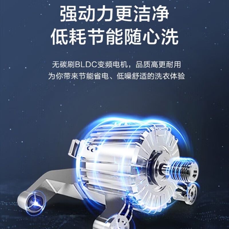 海尔统帅全自动10公斤滚筒洗衣机G10035B10S高清大图