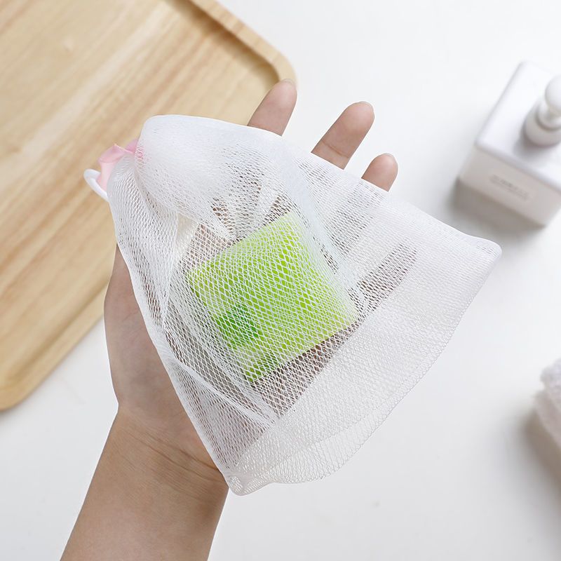 脸部专用起泡网洗面奶手工香皂袋洗澡肥皂网打泡沫网打泡泡神器3个装