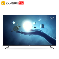 TCL 官方旗舰 55T6 55英寸智能 电视 免遥控声控 ART5圆角全面屏 家用 彩电 55吋 液晶 平板电视机
