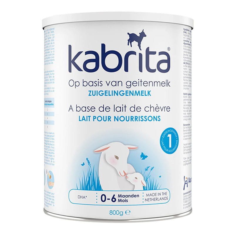 800g大罐[效期24年以后]荷兰版佳贝艾特(Kabrita)金装宝宝羊奶粉1段 进口婴幼儿一段奶粉 适合0-6个月