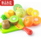 真智力平底锅玩具塑料切水果蔬菜切切乐套装组合仿真厨房男女孩剥皮蛋糕 B蔬菜仿真食物